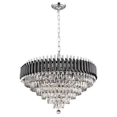 Iqrah 19 - Light Dimmable Tiered Chandelier
