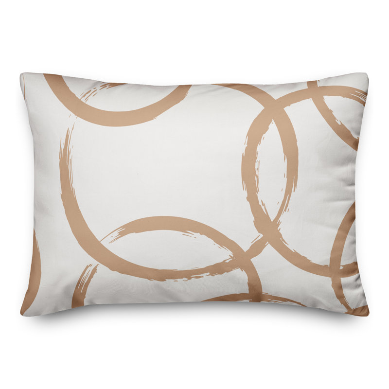 Ducret Outdoor Rectangular Pillow Cover & Insert, Tan