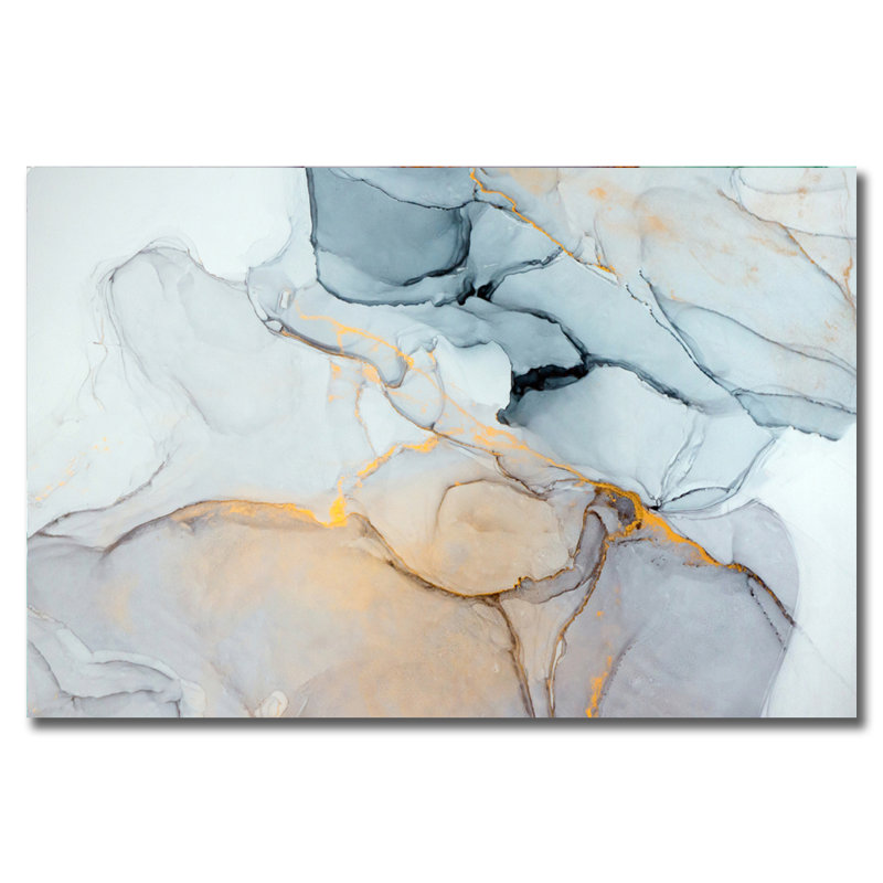 Fusion Two Print, 30" H x 40" W x 1.5" D, Aluminum