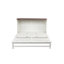 Grand lit escamotable avec tiroir de rangement et station de charge Murphy, port USB, cadre de lit escamotable en pin massif pour bureau personnel, studio ou chambre d'amis, noyer blanc