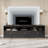 70in TV Stand for TVs up to 75in, Entertainment Center with Storage Drawer, Mid-Century Modern TV Console with Open Shelves, Wood Media TV Cabinet for Living Room, Bedroom-1650076369