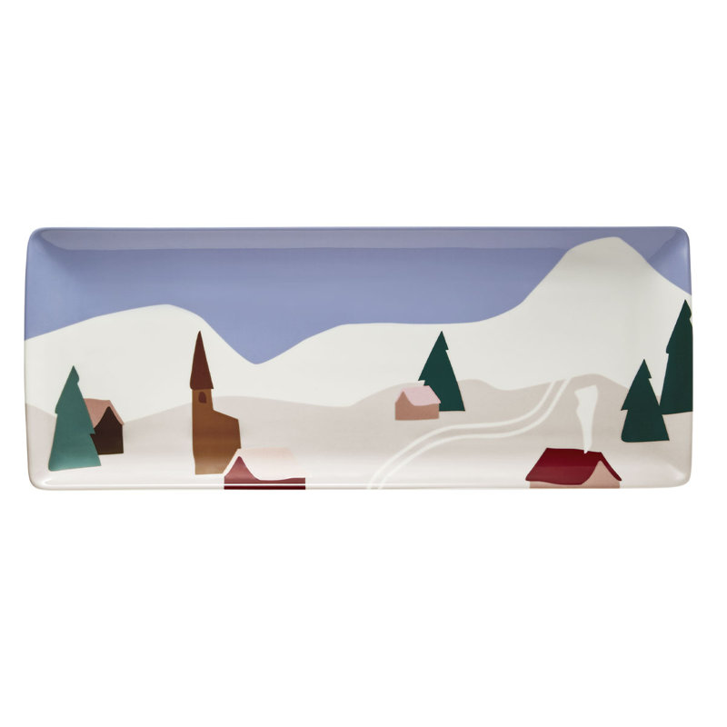 DEGRENNE Paris Destination Porcelain Tray