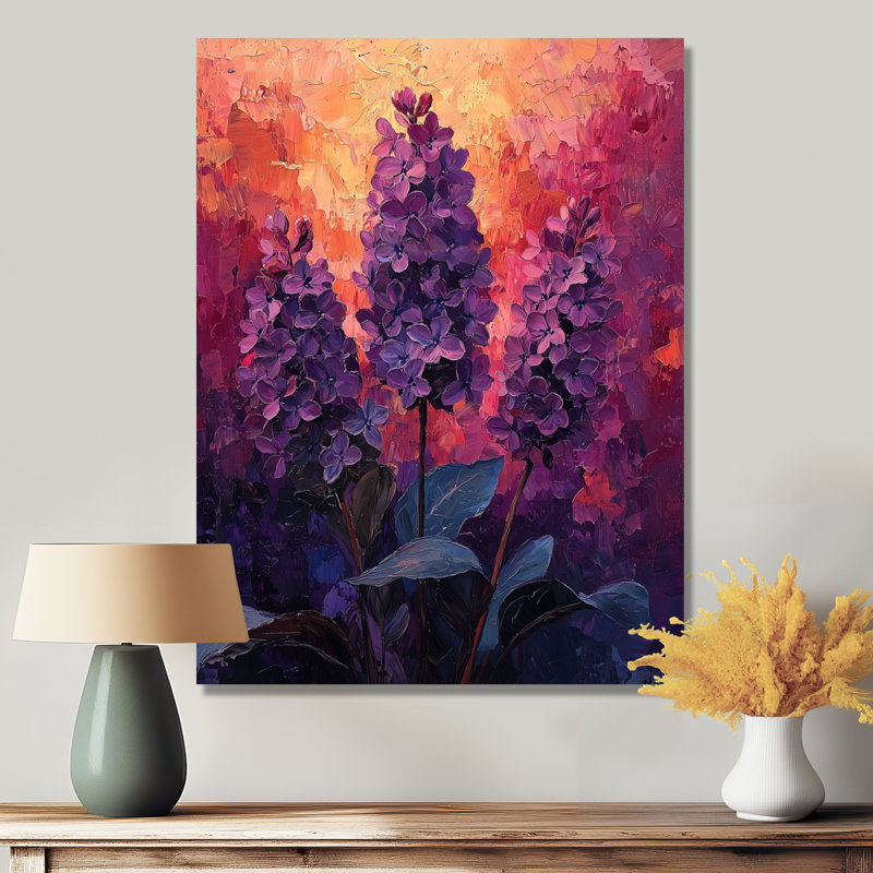 Brittanie - impressions murales florales, H 40 po x l 30 po, Toile tendue, Ne s’applique pas