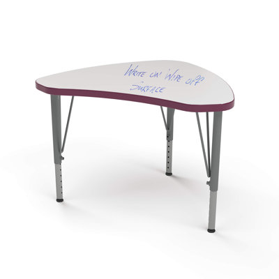 Manufactured Wood Adjustable Height Collaborative Desk