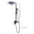 Rainfall Shower Fixture with Tub Spout Wall Mounted