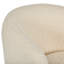 Fauteuil demi-tonneau en polyester Kedara