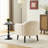 27.8" H Upholstered Corduroy Armchair-1204934595