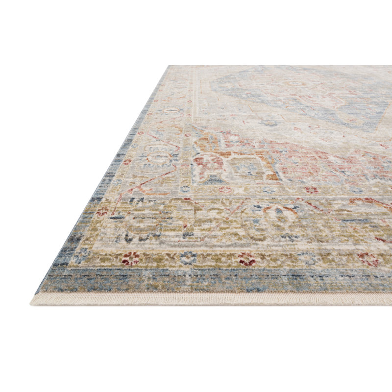 Tapis beige Ochlocknee, Rectangle 5 pi 3 po x 7 pi 9 po