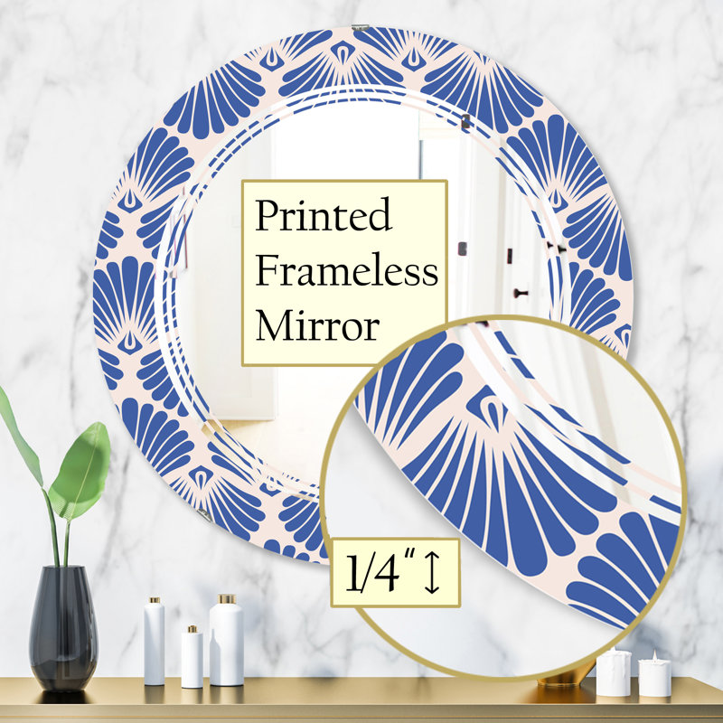 Miroir mural Waves Triple C, 31,5 po x 31,5 po