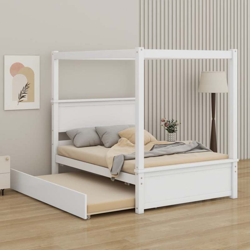 Canopy Bed With Trundle Bed