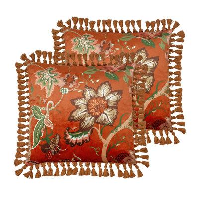 Floral Square Cushion