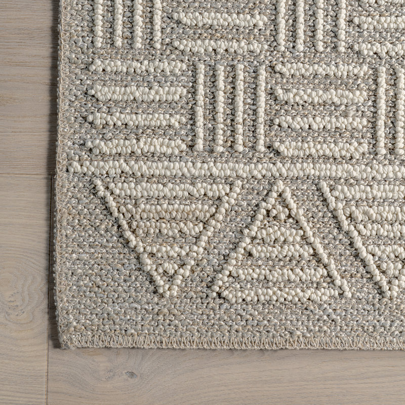 Demetra Casual Geometric Area Rug, Rectangle 5' 3" X 7' 6"