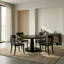 Stella Round Mahogany Wood Dining Table