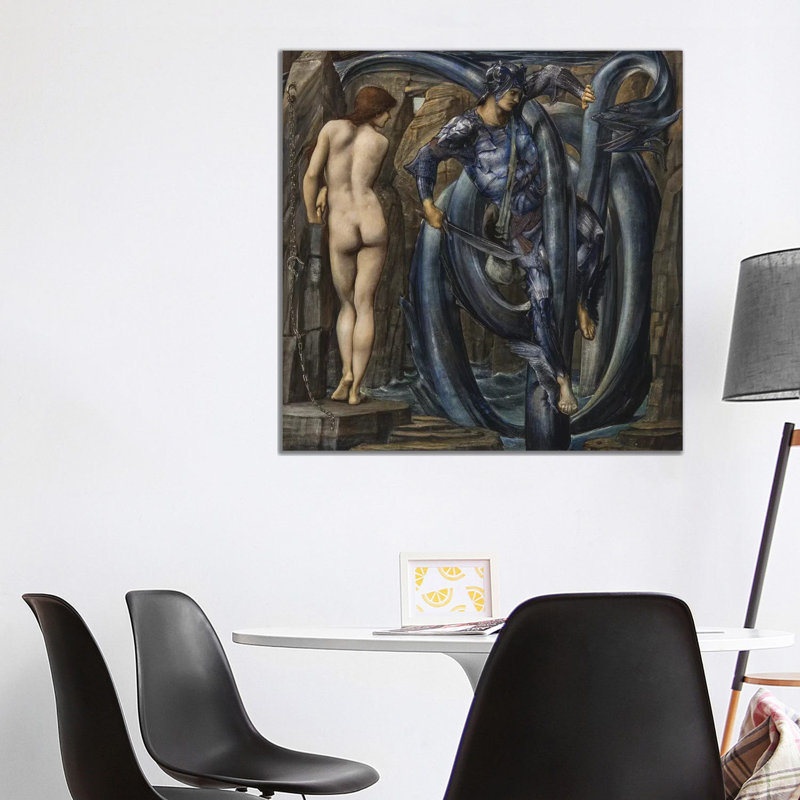 The Doom Fulfilled c.1888 1 Piece Wrapped Canvas Painting, 93.98 cm H x 93.98 cm W x 3.175 cm D