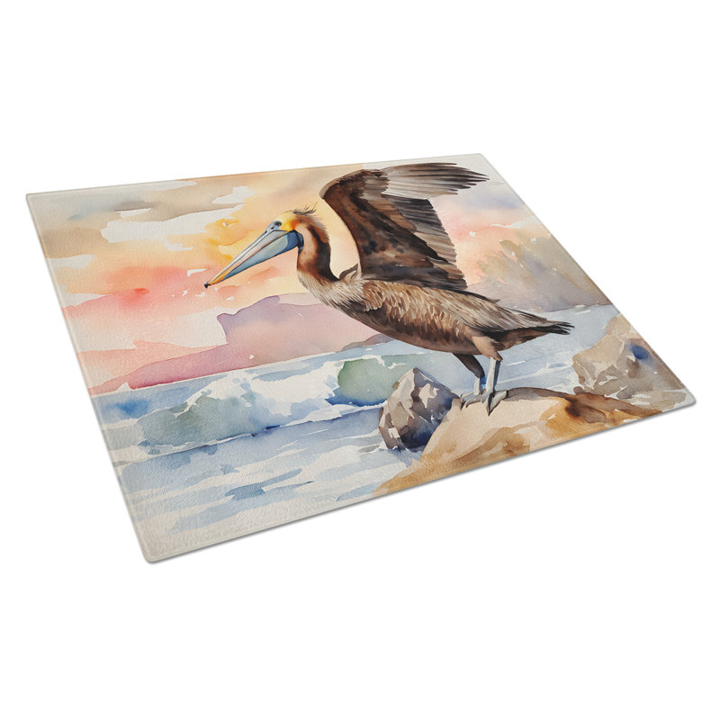 Pelican Glass Cutting Board Large