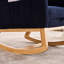 Chaise longue berçante avec repose-pieds Accent-1813445812