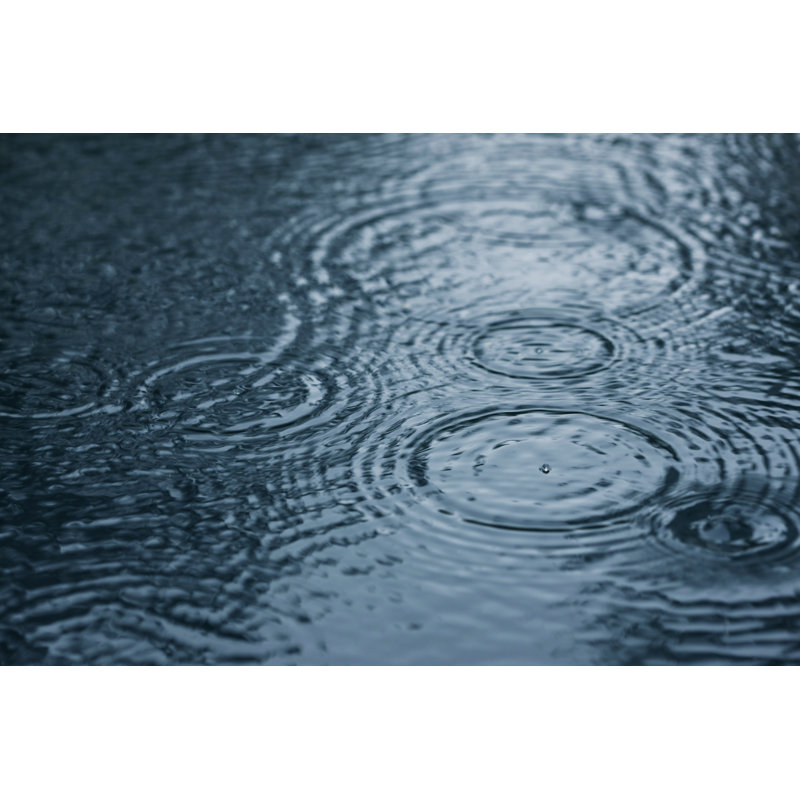 Raindrops - Photographie sur toile tendue, H 32 po x l 48 po x P 1,25 po