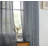 Pothos Faux Linen Semi Sheer Light Filtering Grommet Curtains Panels for Bedroom & Living Room, Pair-300674359-300674315