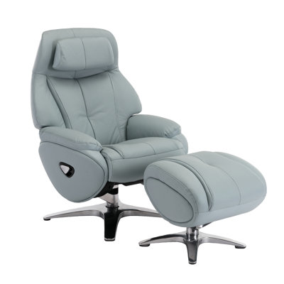 Yusef Upholstered Swivel Recliner