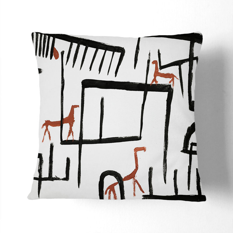 Square Cushion, 40cm H x 40cm W x 15cm D