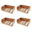 Buettner Floor Wine Bottle Rack Brown