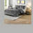 Luxury Grey Velvet Bedding Sets, Hypoallergenic And Modern Design