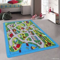 Zoomie Kids Tapis voiture Pina et Commentaires - Wayfair Canada