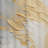 Golden Orange Surge - Abstract Spirals Curtain - Velvet Room Darkening - 1 Panel-107826903