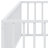 Metal Floor Bed Frame With Fence And Door-267469249-267469251