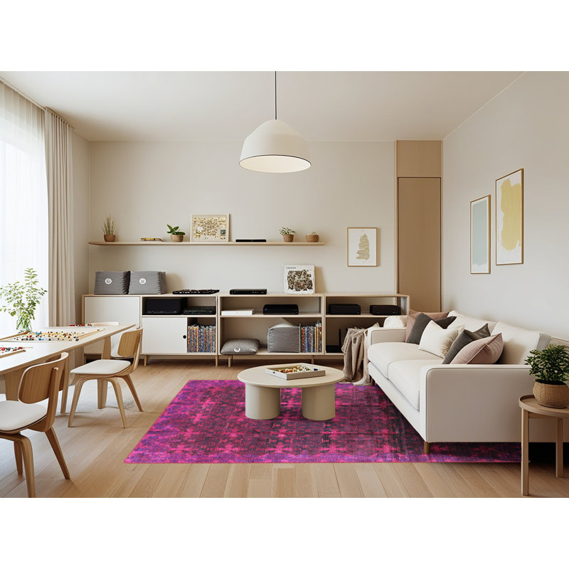 Oriental Indoor Rug, Rectangle 7' x 9'