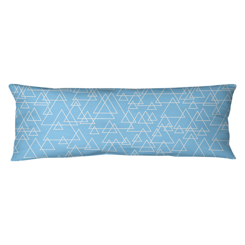 Valerton Polyester Pillow, Blue Polyester, Valerton