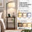 Kartrina 59.45'' Tray Table Floor Lamp with USB & Type-C & AC Port-830005562