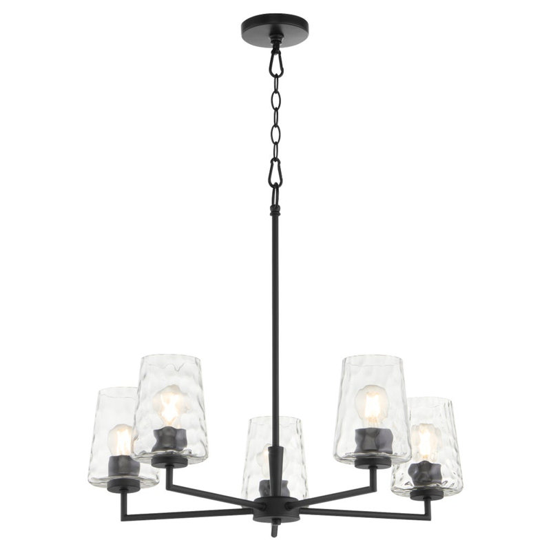 Bodan Chandelier, Matte Black