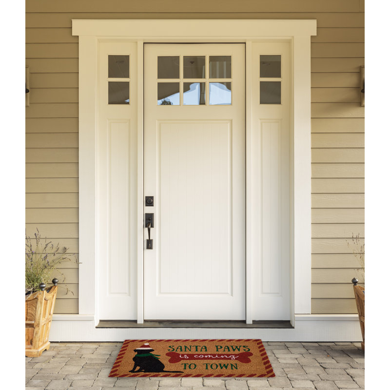Vess Non-Slip Christmas Outdoor Doormat