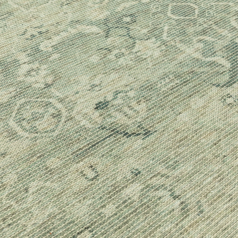 Rutherford Green Rug, Rectangle 120 x 170cm