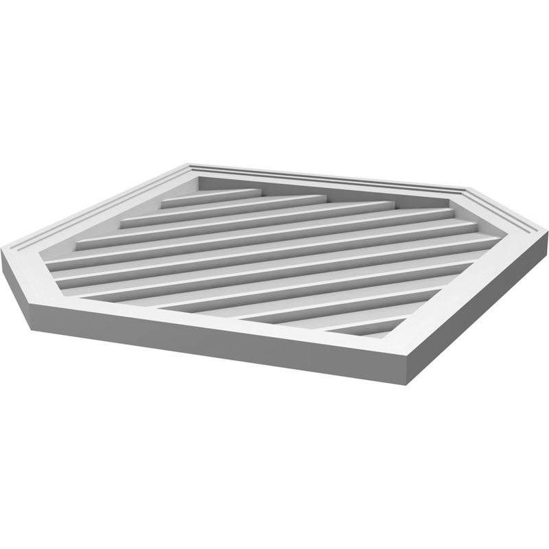 Pente verticale verticale en uréthane Signature, H 1,5 po x l 30 po x L 34 po