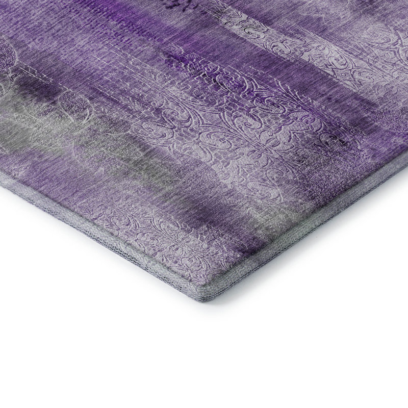 Cerrito Area Rug with Non-Slip Backing, Rectangle 8' x 10'