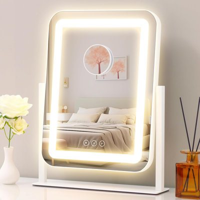 Vanity Mirror with Lights,13.1"×16.7"LED Makeup Mirror