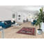 Tapis oriental bleu marine et rouge 4 x 6