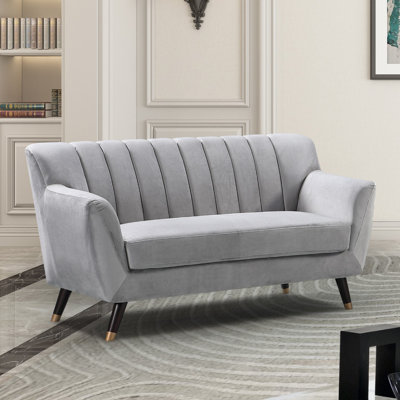 Zebediah 2 Seater Velvet Sofa