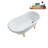 57.5'' x 29.5'' Soaking Acrylic Bathtub-83636132-83636138