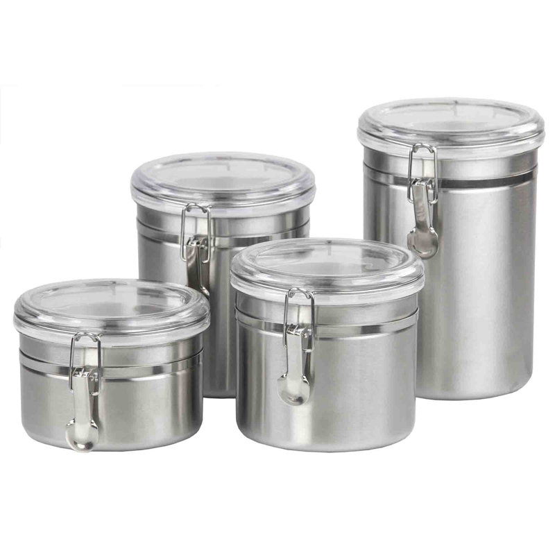 Metal Canister - Set of 4