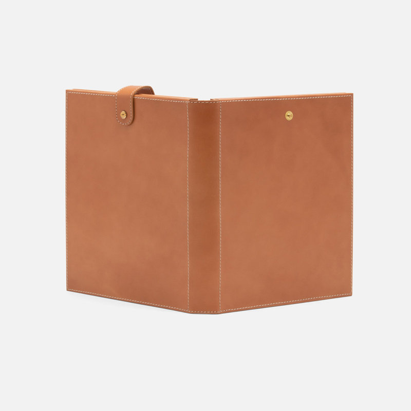 Muir, Tobacco, Double Frame, 5"X7", Full Grain Leather, Aged Camel