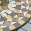 Round Metal Outdoor Bistro Table , 96.5cm W 96.5cm D