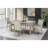 VANILLA REAL MARBLE DINNG TABLE
