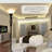 Stella 72" Torchiere Floor Lamp with Elegant Alabaster Glass Shade