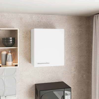 Armoire murale H 23,6 po avec 1 porte et 2 tablettes
