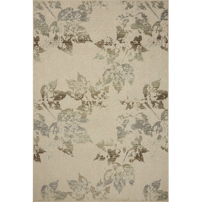 Loloi Saylor Ivory / Bark Indoor/Outdoor Area Rug