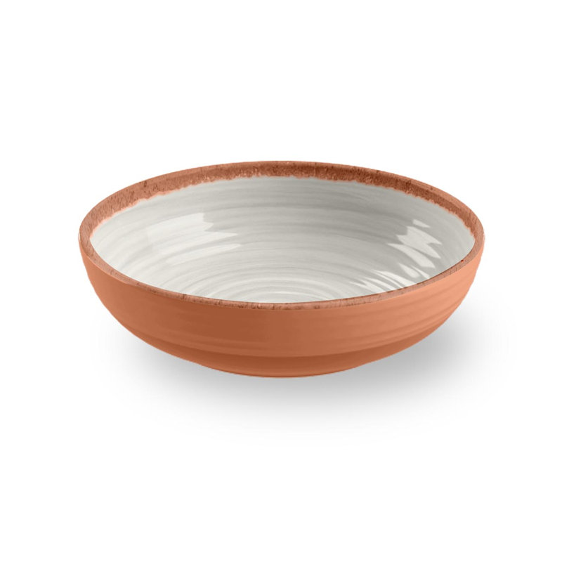 Sumlin Melamine Salad Bowl, Ivory