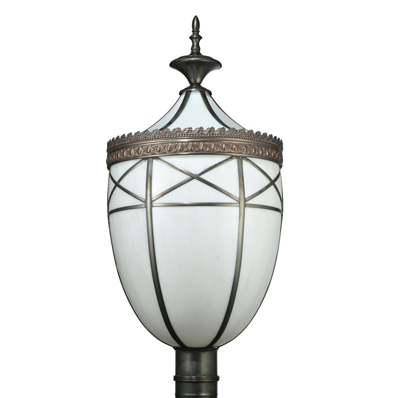Meyda Tiffany & Stained Glass Colorful Lantern Head, 26" H x 14" W x 14" D